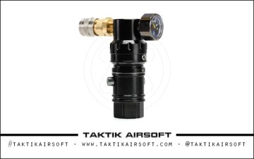 MechLabs FLO MAX with ONOFF HPA Regulator Black