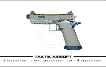 Kizuna Works Basilisk Series BSK43 GBB Pistol Tan